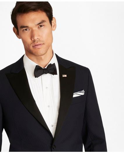 Regent Fit One-Button Jacquard Tuxedo Jacket