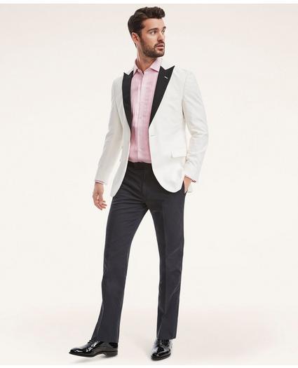 Regent Regular-Fit Stretch Cotton Seersucker Tuxedo Pants