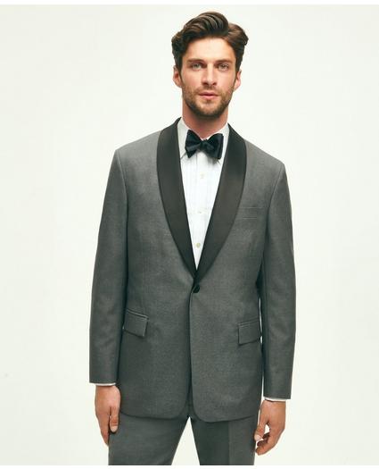 Classic Fit Wool 1818 Hopsack Dinner Jacket