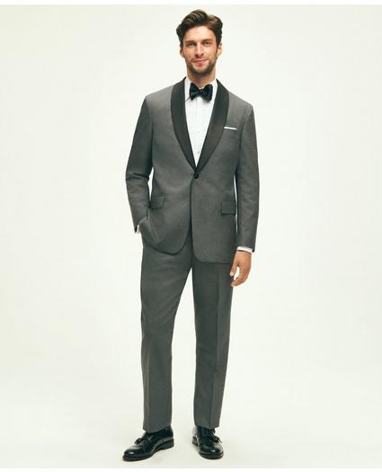 Classic Fit Wool 1818 Hopsack Dinner Jacket