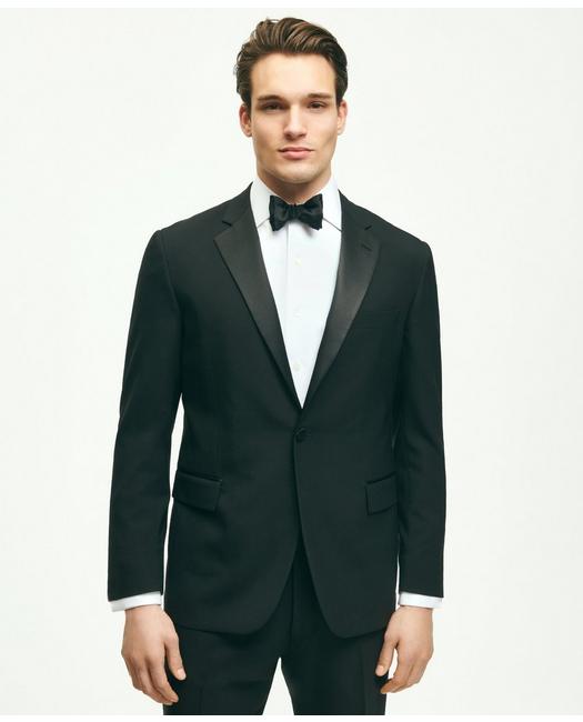 Brooks Brothers Classic Fit Wool 1818 Tuxedo | Black | Size 46 Long