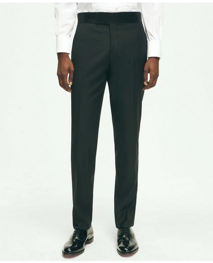 Slim Fit Merino Wool Twill 1818 Tuxedo Pants