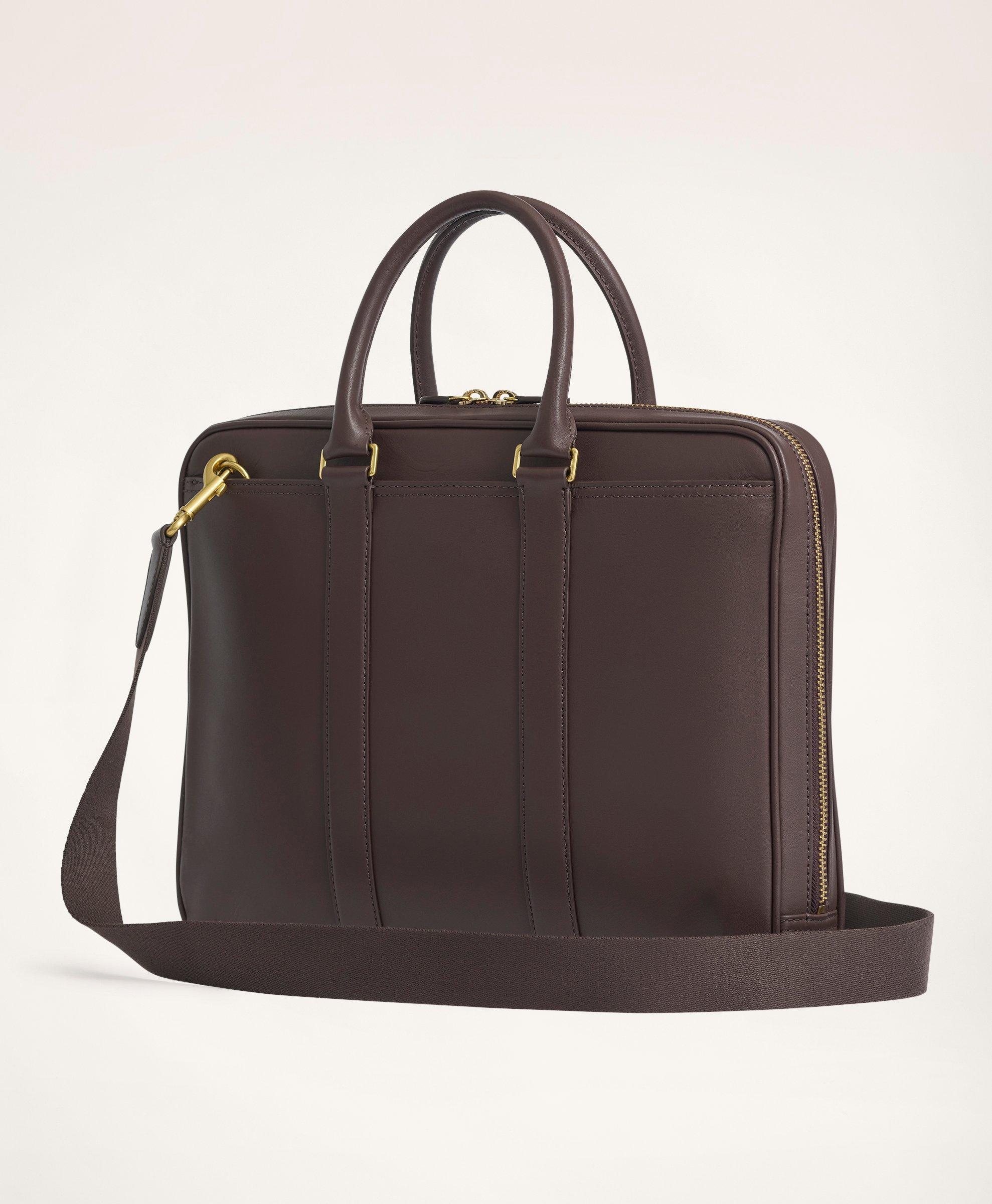 Affordable Leather Briefcases Brooks Brothers