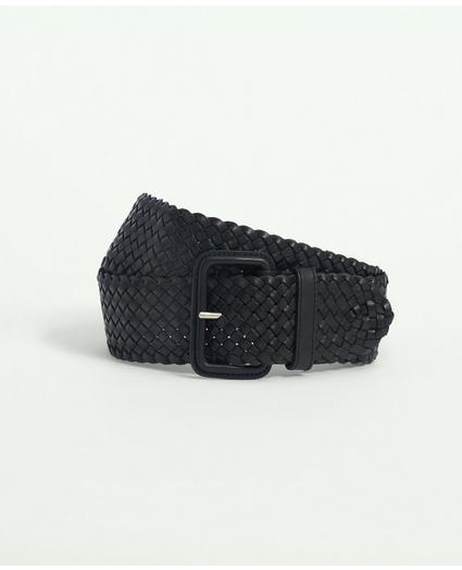 Classic Woven Leather Belt