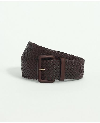 Classic Woven Leather Belt