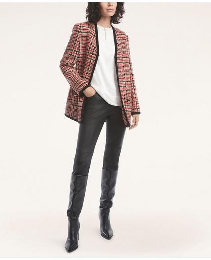 Wool Blend Tweed Jacket