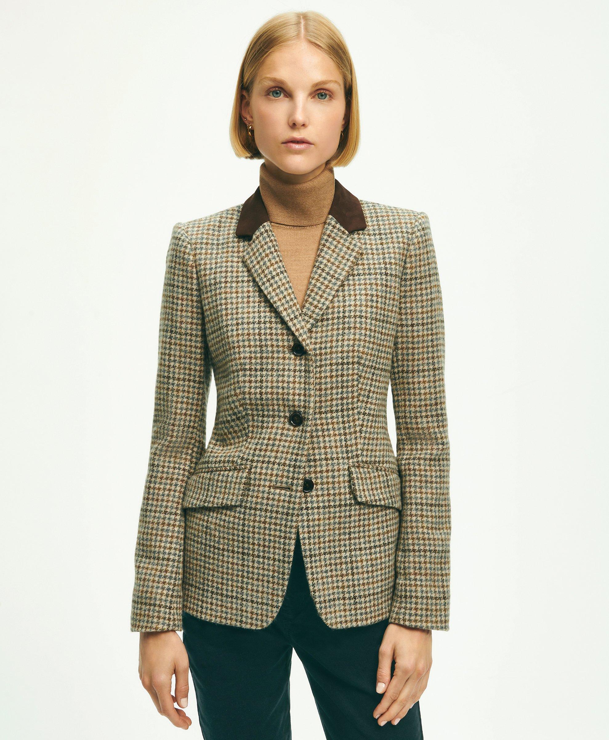 Brooks brothers tweed blazer best sale