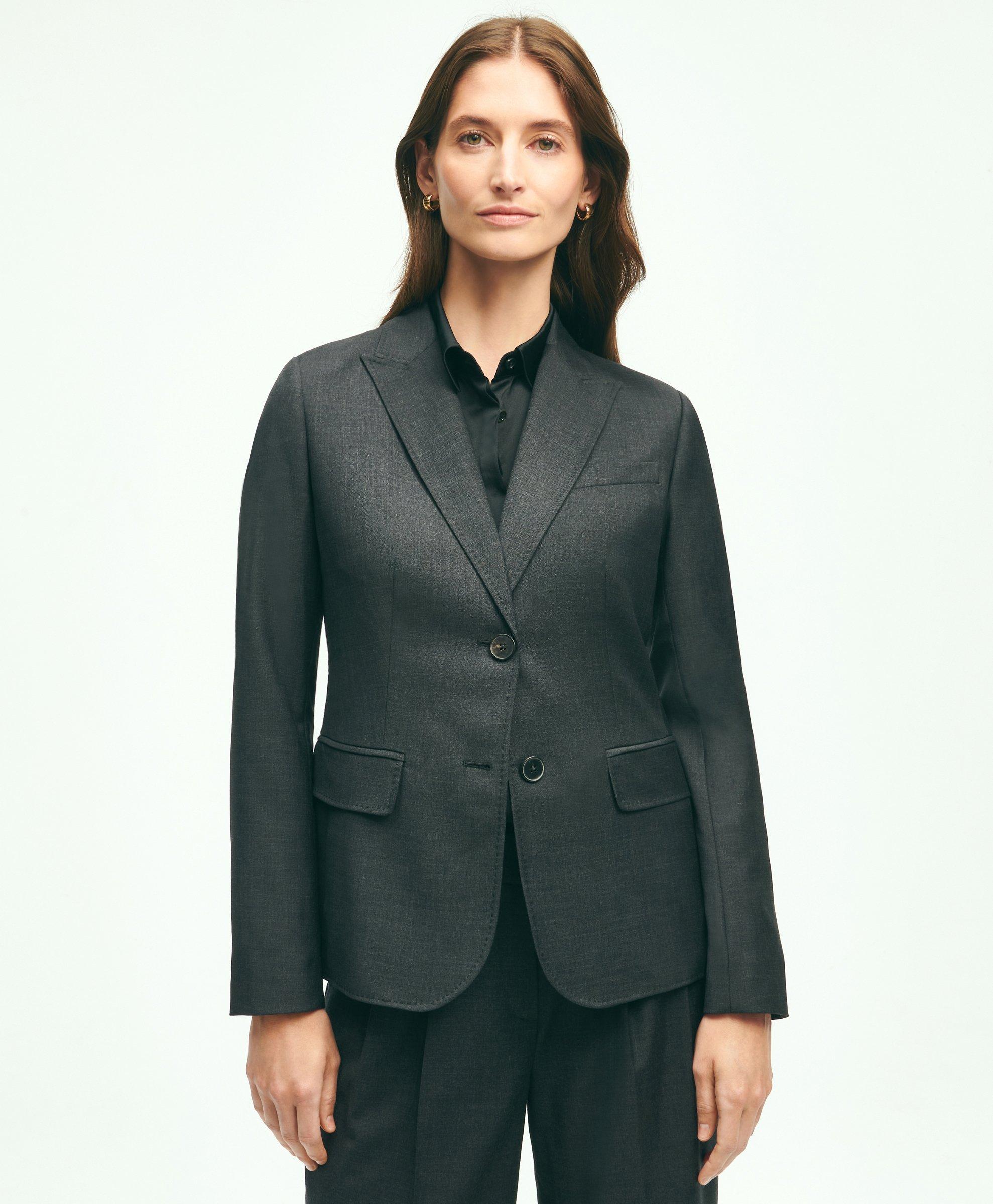 Wool suit blazer - Women