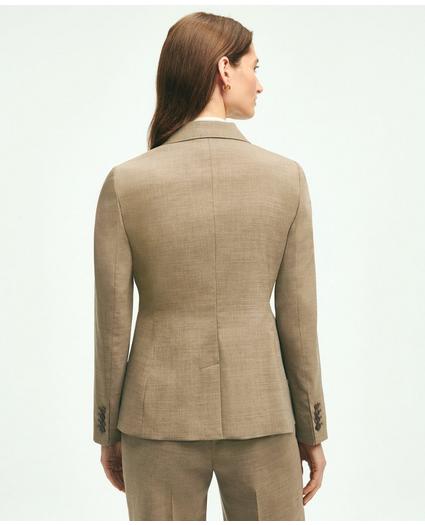 Stretch Wool Twill 2-Button Jacket