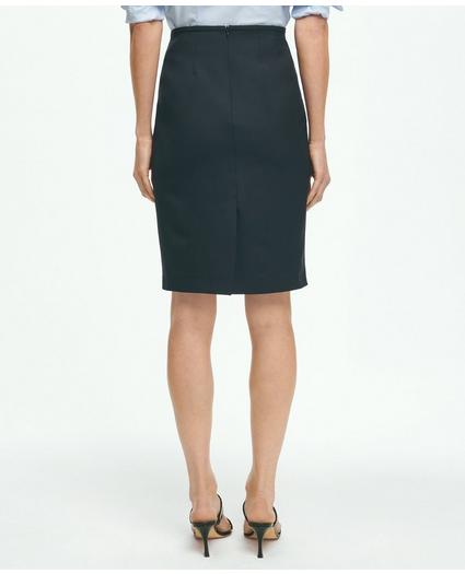 The Essential Stretch Wool Pencil Skirt