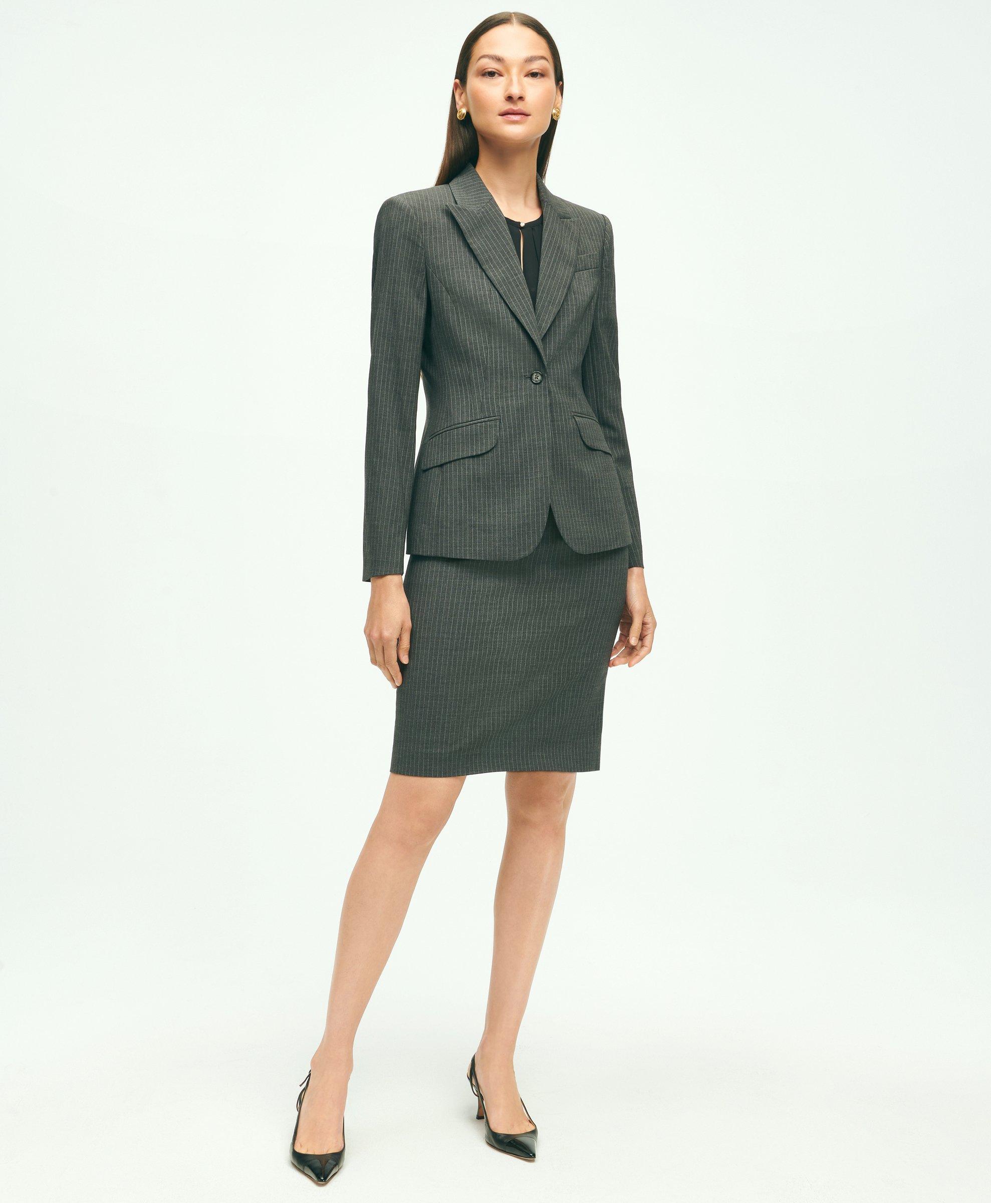 Pencil skirt outlet suit set