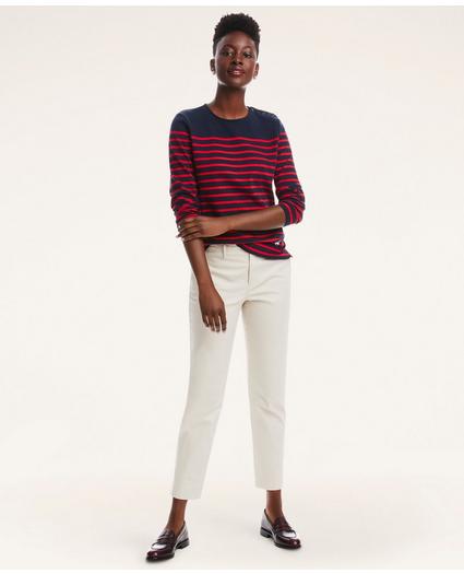 Cotton Mariner Stripe Long Sleeve T-Shirt