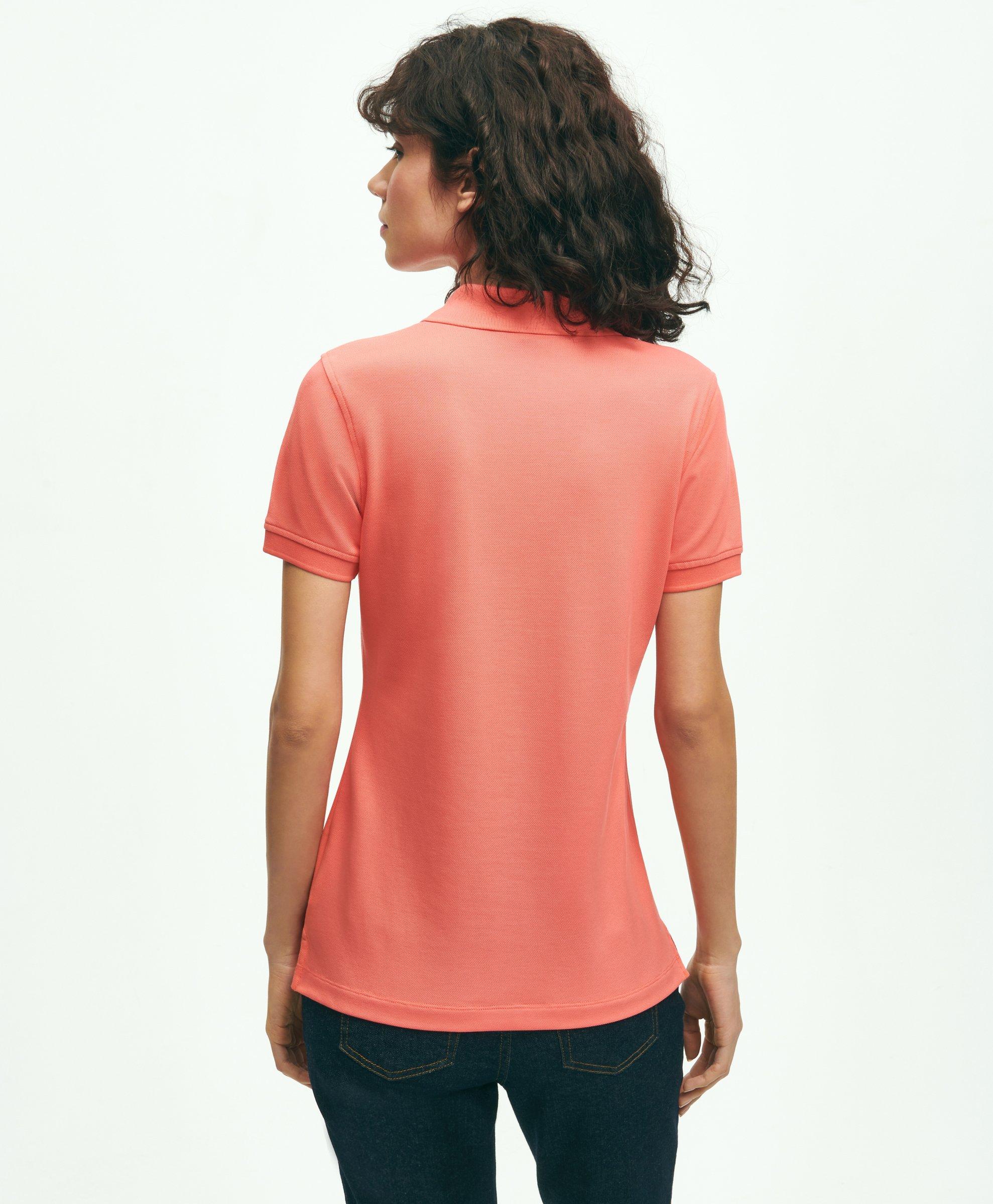 Supima Cotton Stretch Pique Polo Shirt