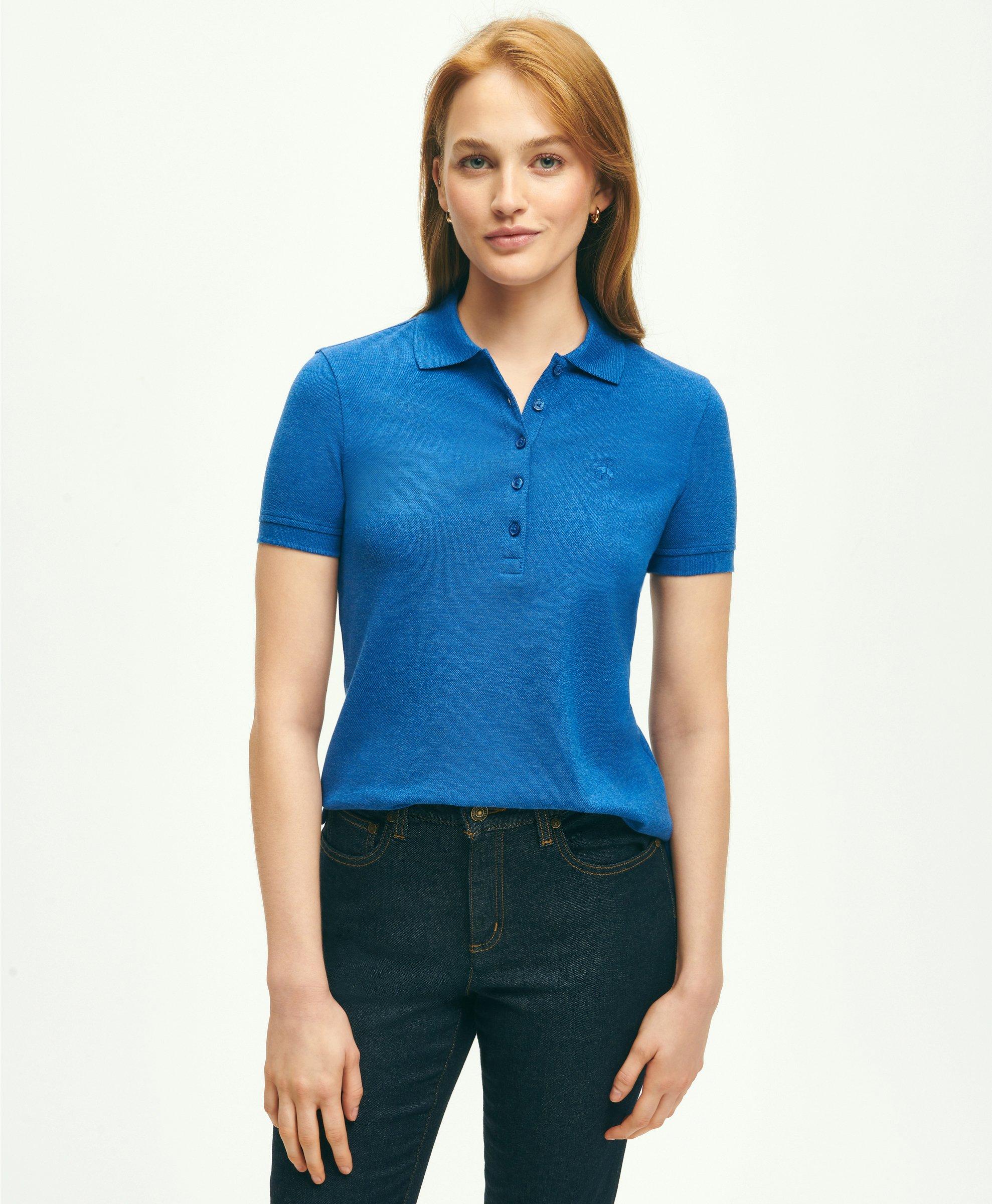 Polo Ralph Lauren Women's Piqué Polo Shirt - Blue