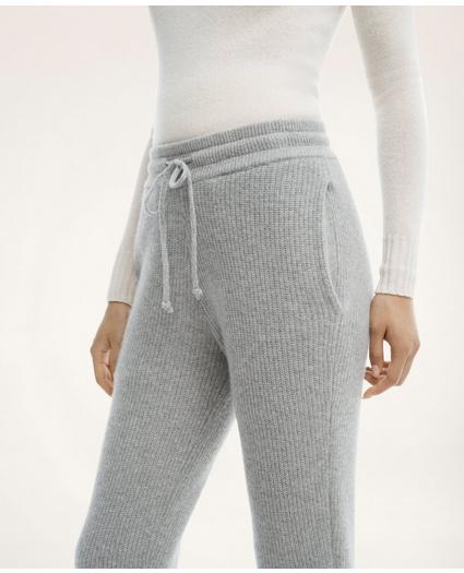 Merino Wool Cashmere Sweater Jogger Pants