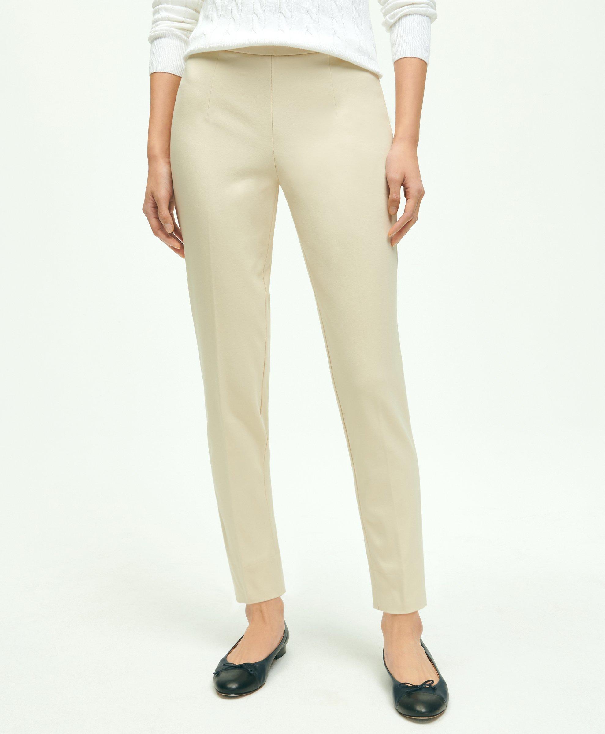 Side Zip Pants  Brooks Brothers