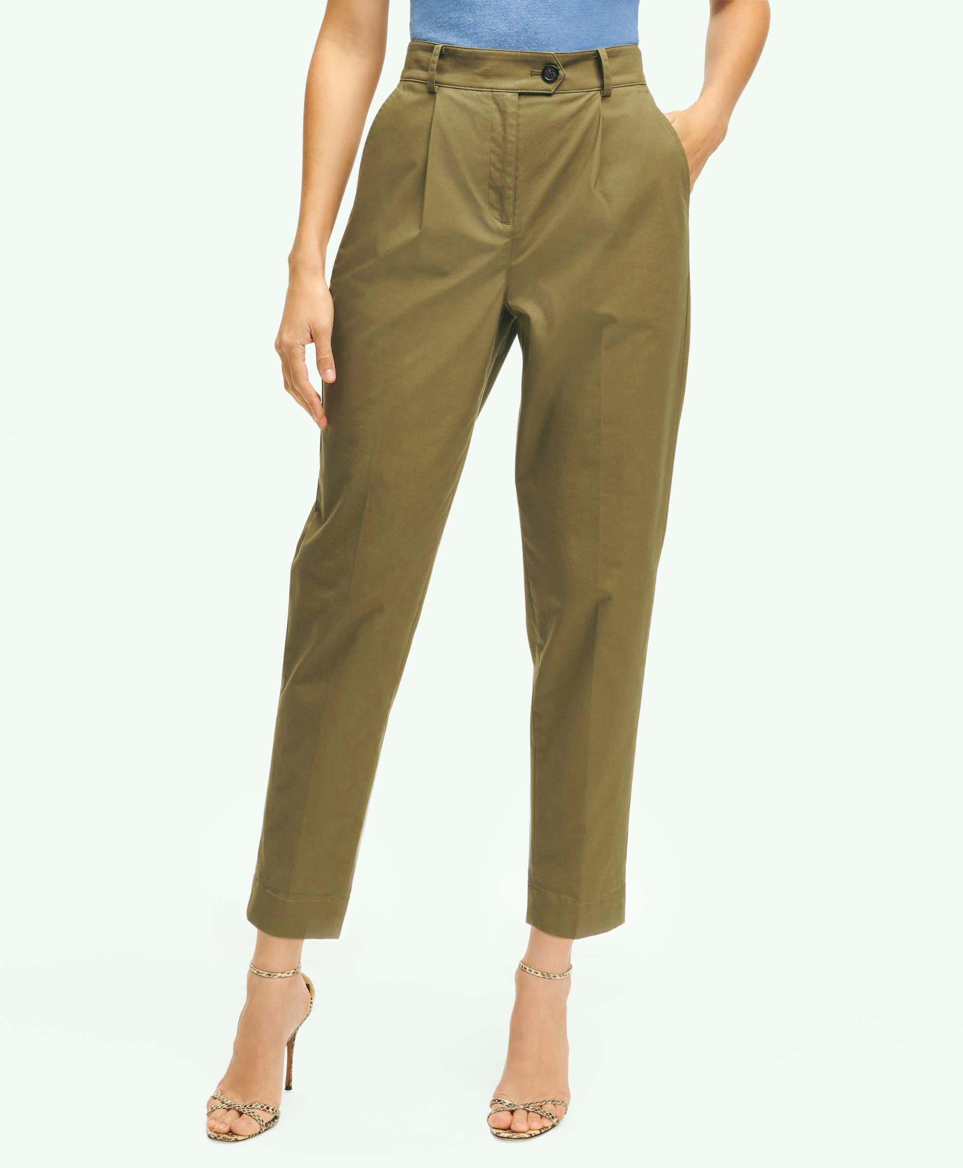 Green Women's Pants