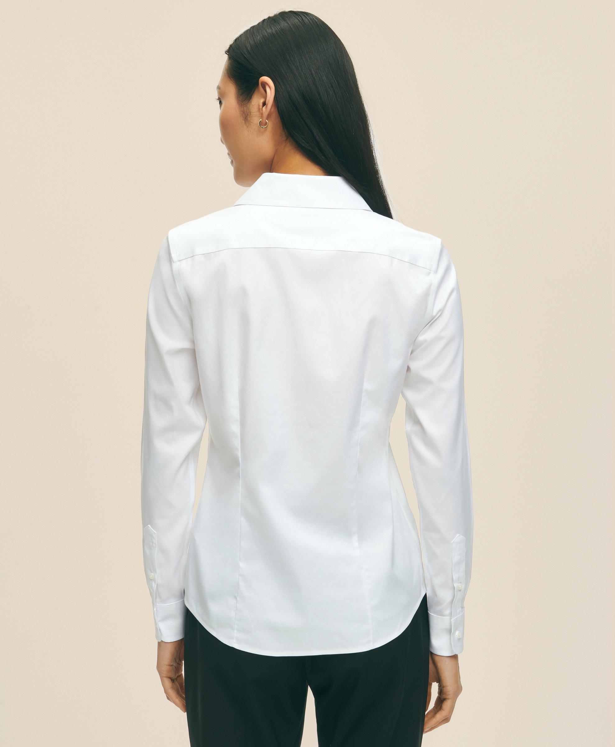 White collar outlet shirt for ladies