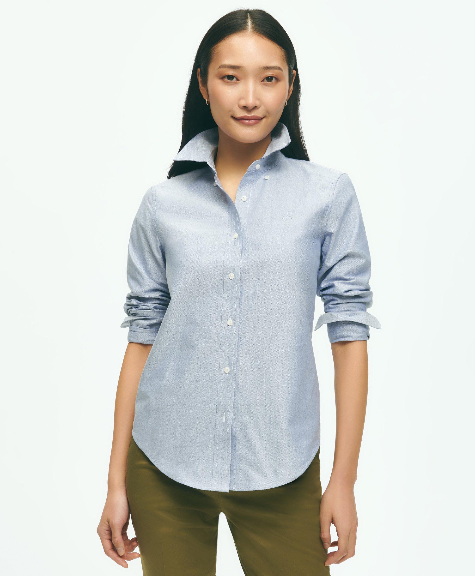 Brooks brothers womens store oxford shirt