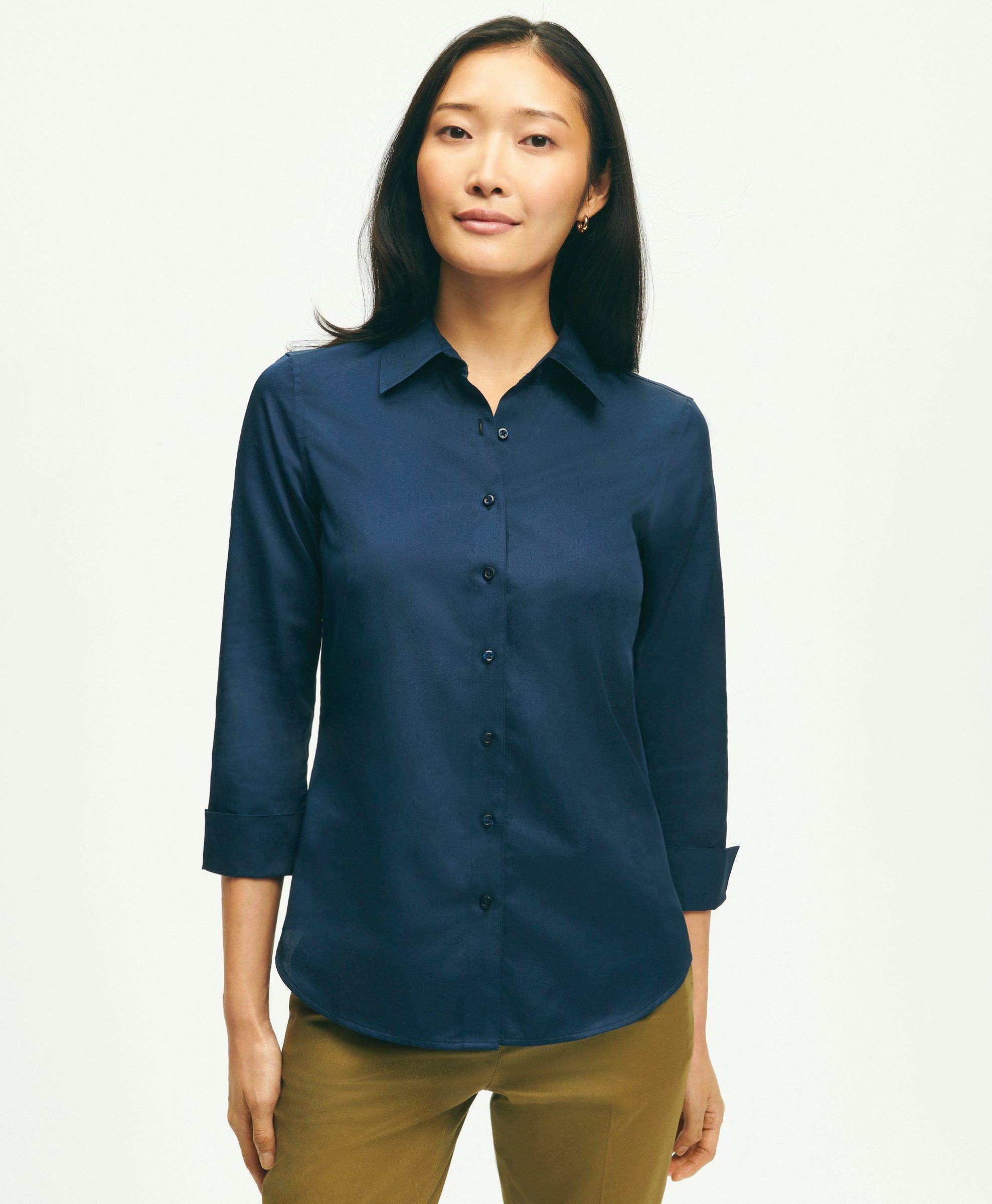 Polyester Spun Broad Stitch Blouse