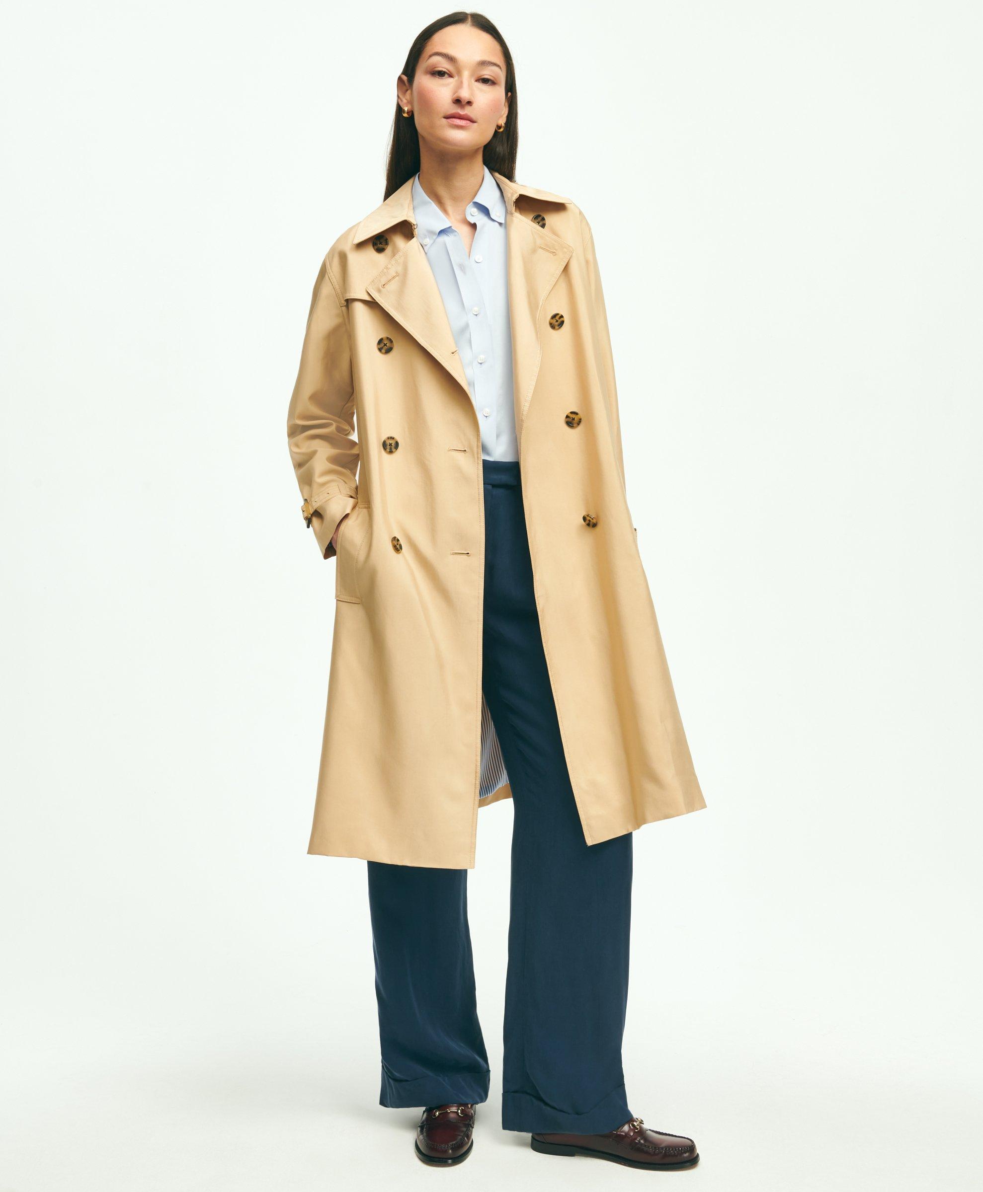 Brooks brothers hot sale trench coat