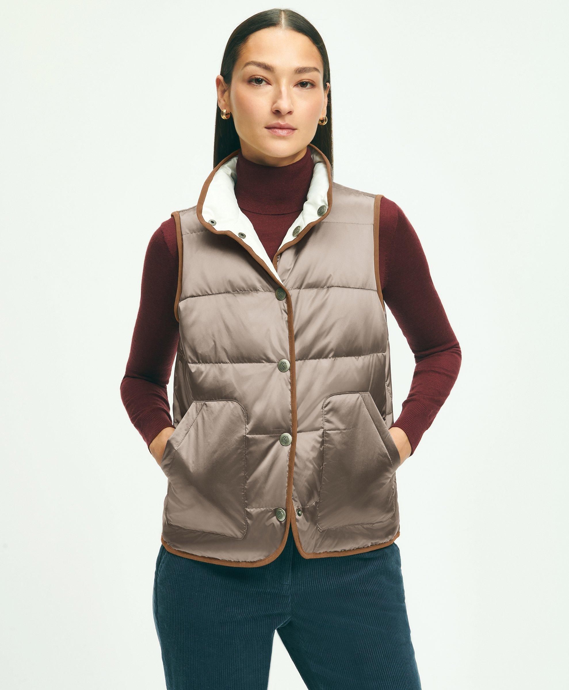 Brooks brothers puffer clearance vest