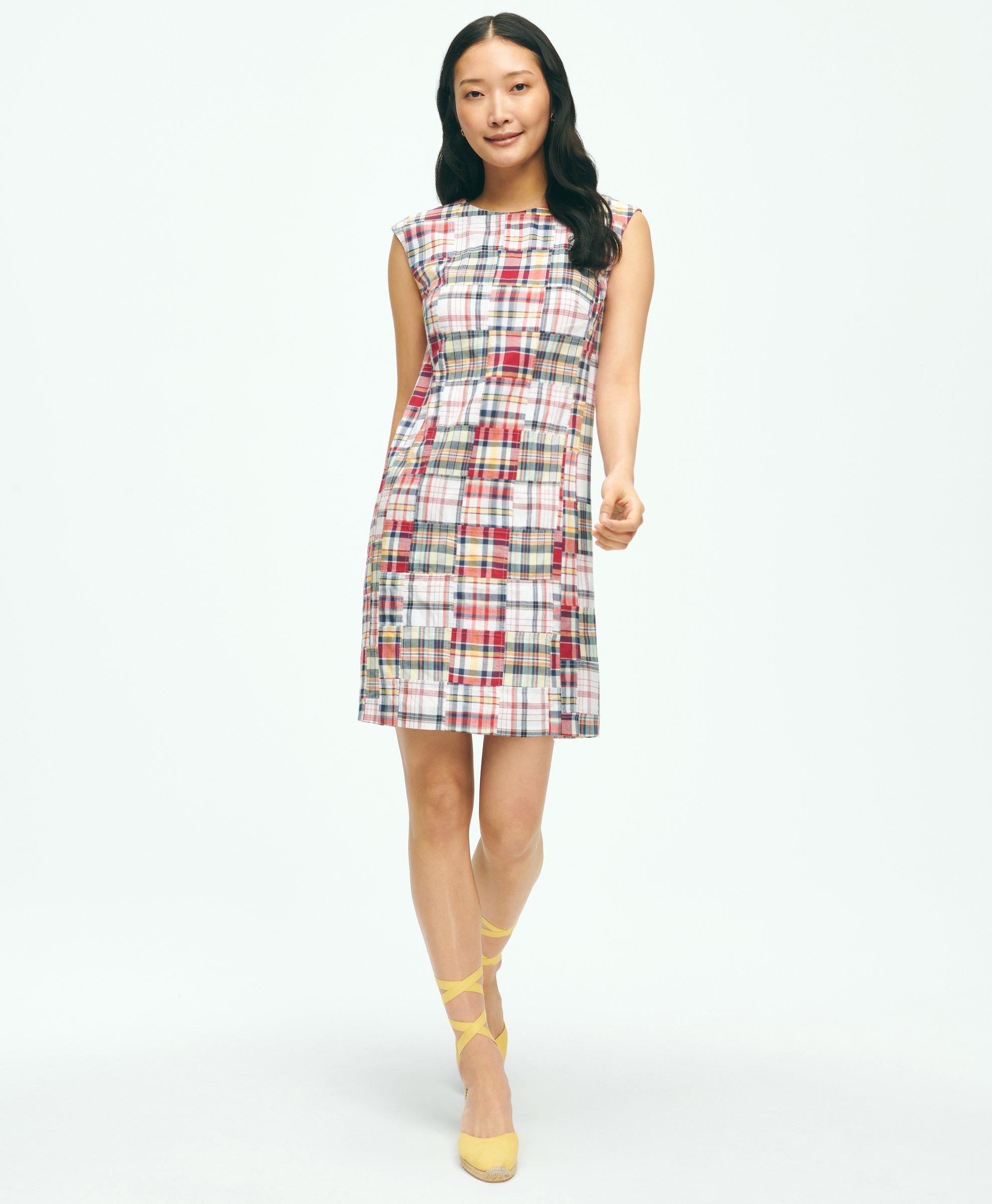 Women s Shift Dress With Pockets Brooks Brothers