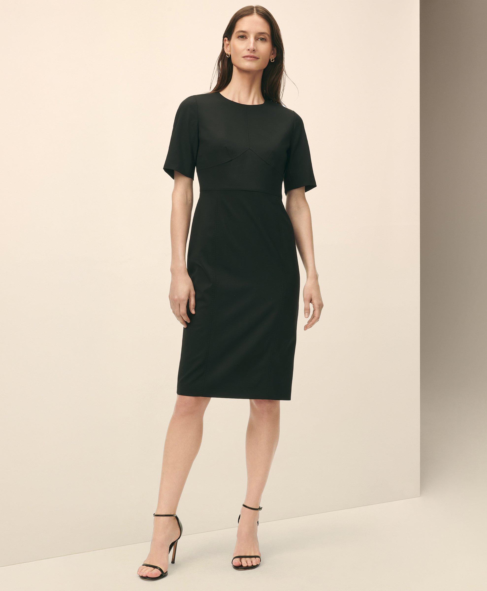 Black Sheath Dresses Brooks Brothers