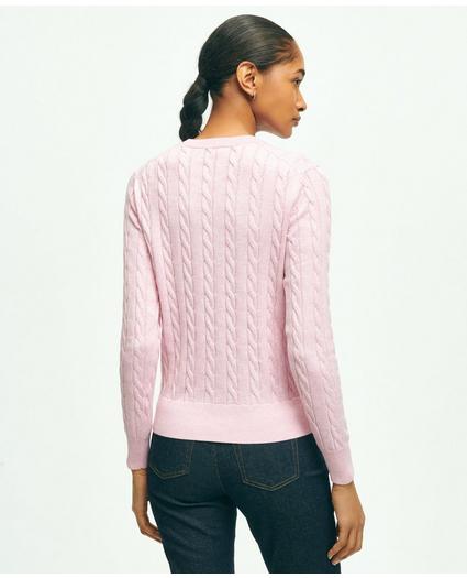 Supima Cotton Cable Sweater