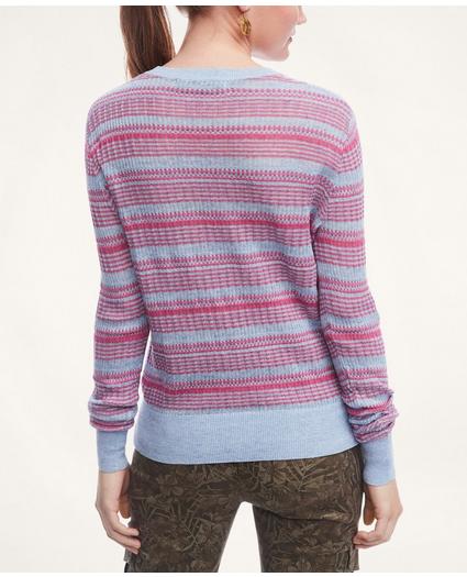 Linen Cotton Stripe Sweater