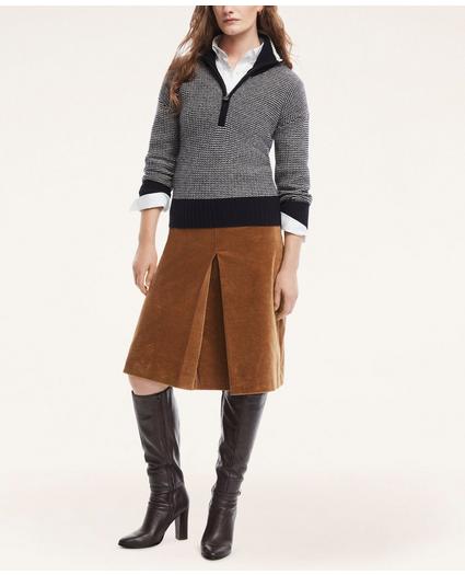 Lambswool Half-Zip Sweater