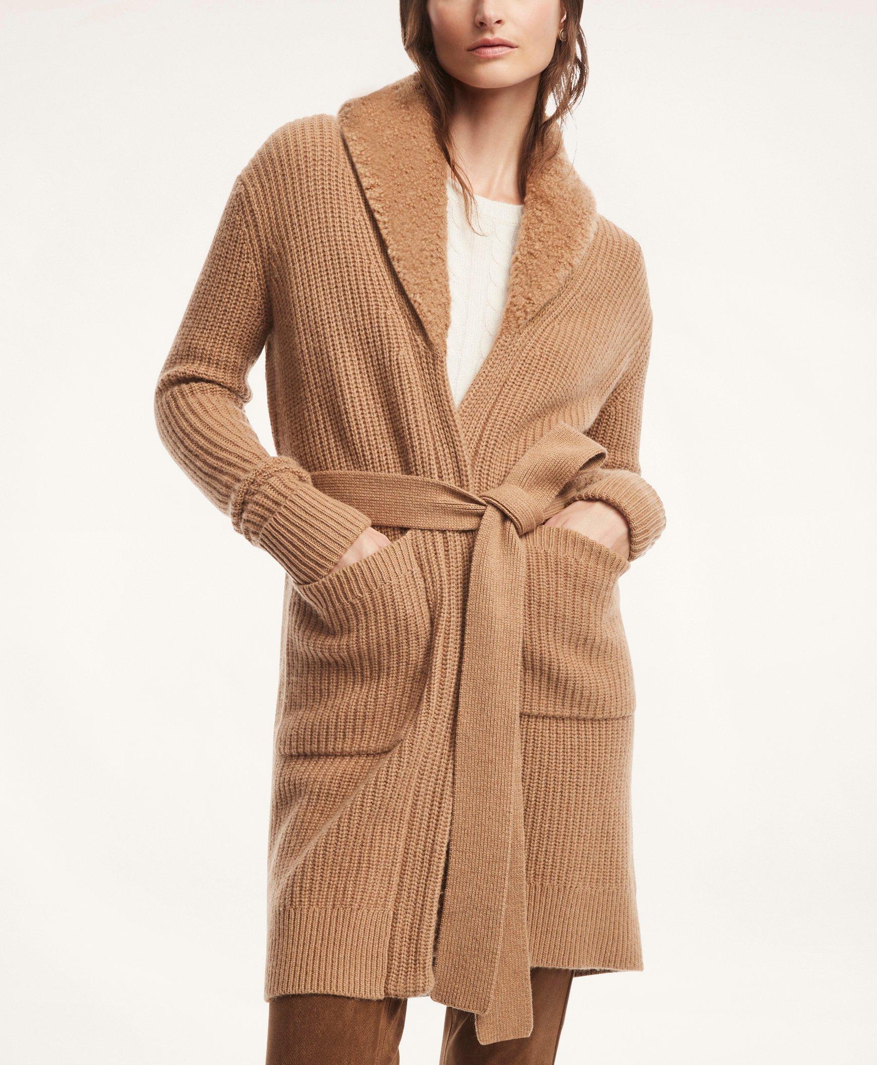 Brooks brothers best sale camel coat womens