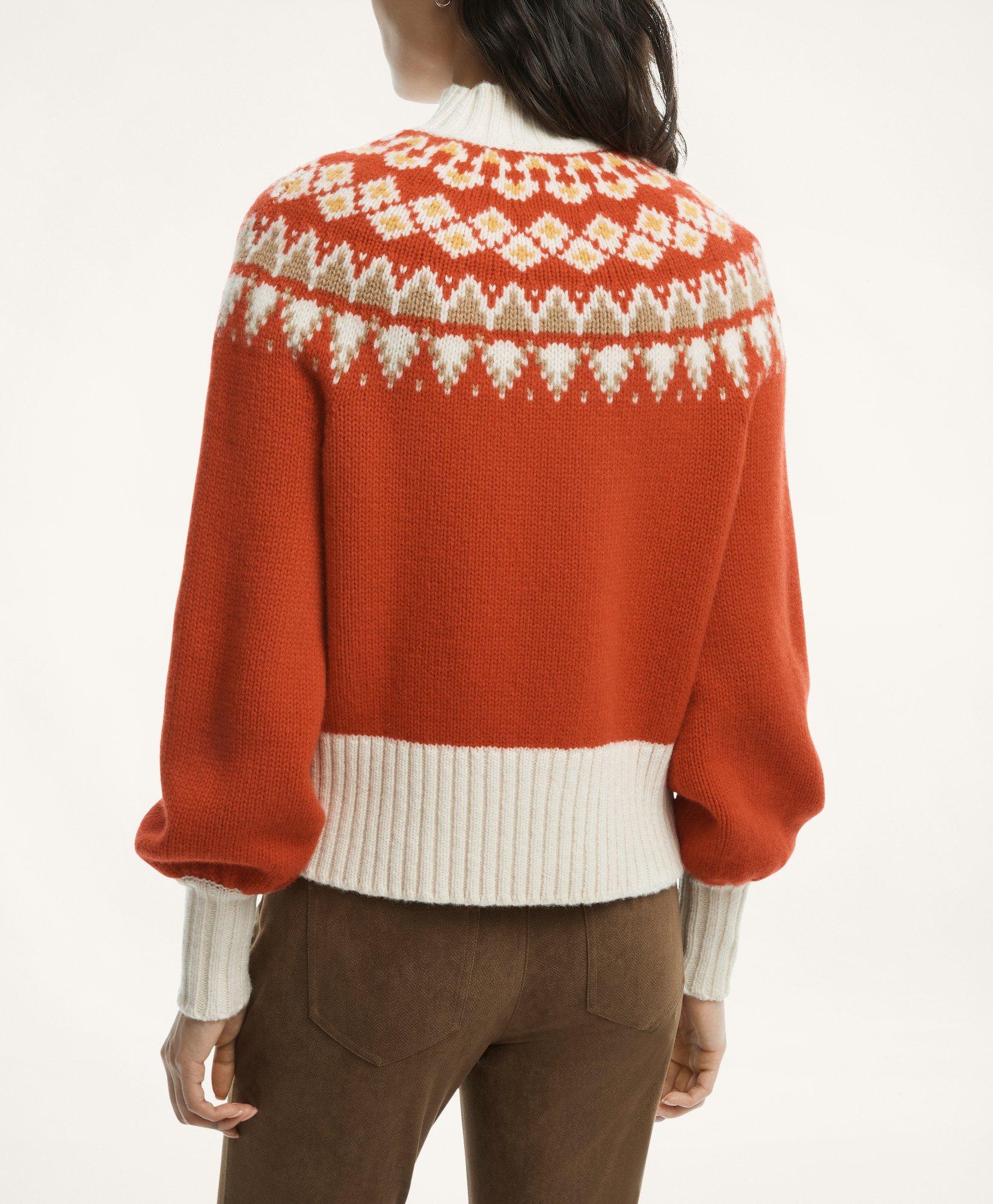 Merino Wool Fair Isle Sweater