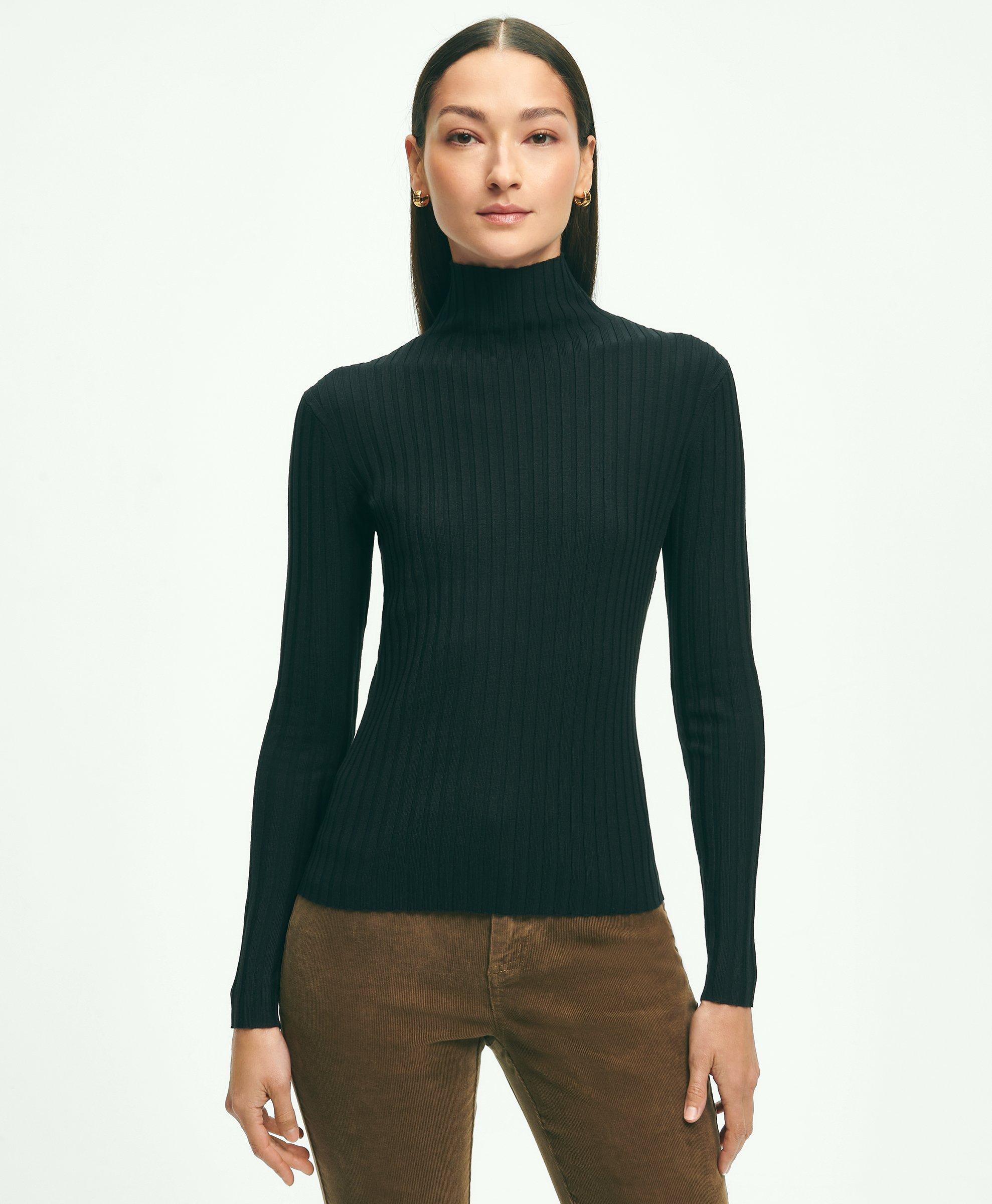 Mock Neck Aran Sweaters | Brooks Brothers