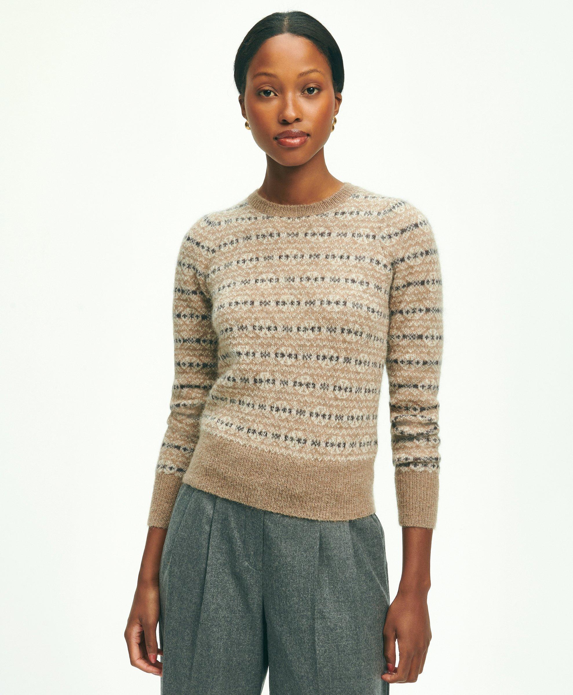 J crew fair on sale isle sweater women's