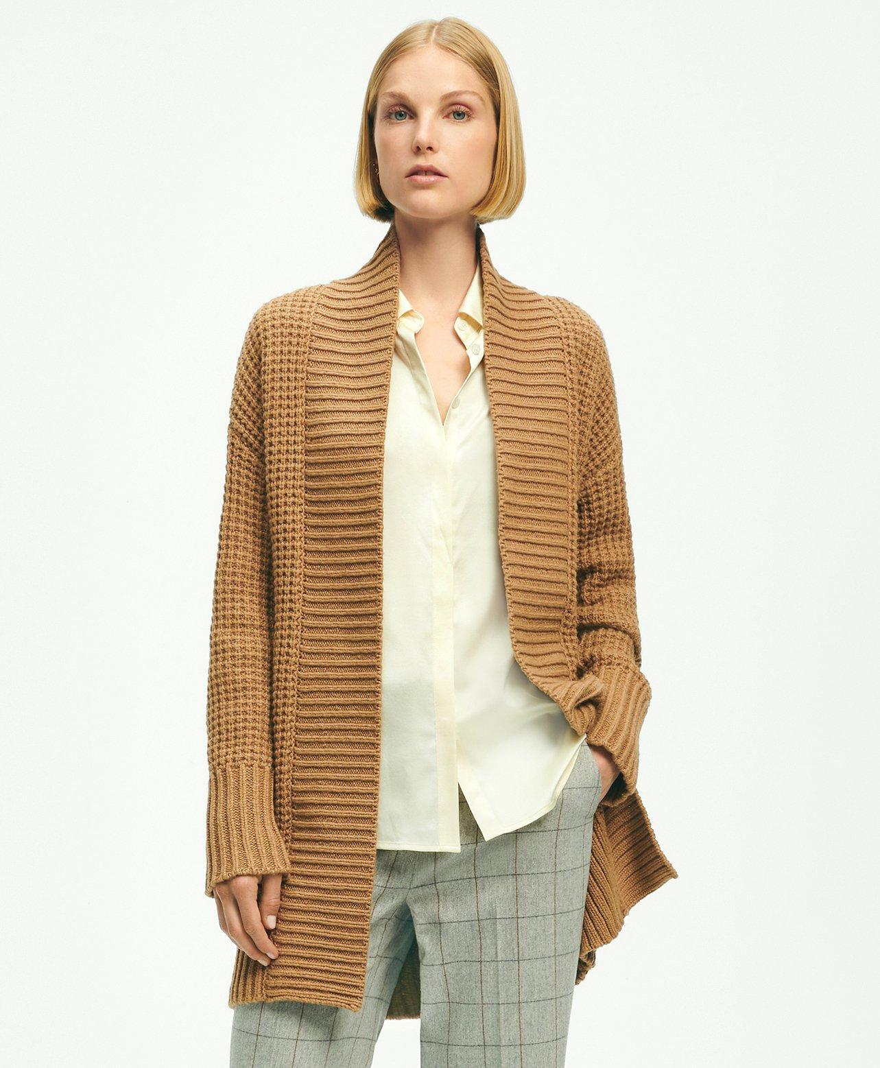 Brooks BrothersÂ® - Womenâ€™s Cotton Stretch Cardigan Sweater. BB18405