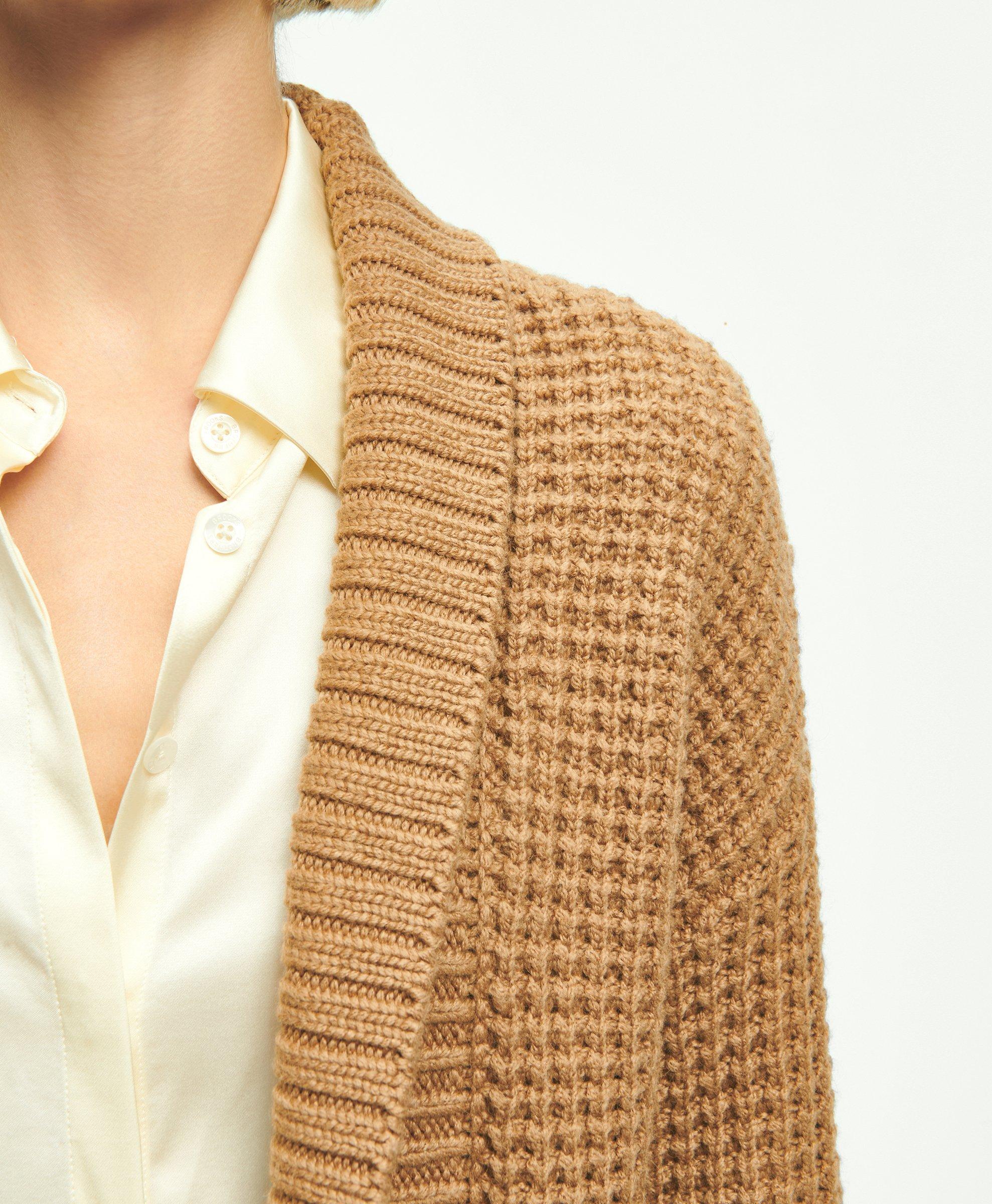Amel pleats round cardigan-2col