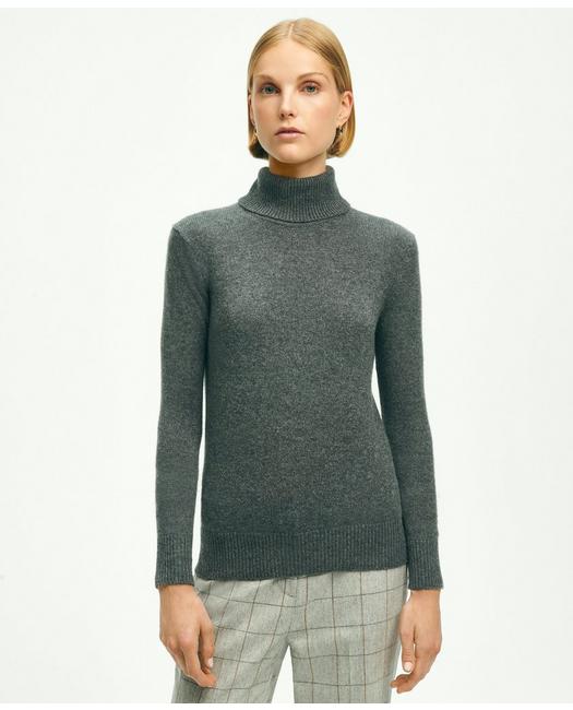 Brooks Brothers Cashmere Turtleneck Sweater | Grey | Size Xs