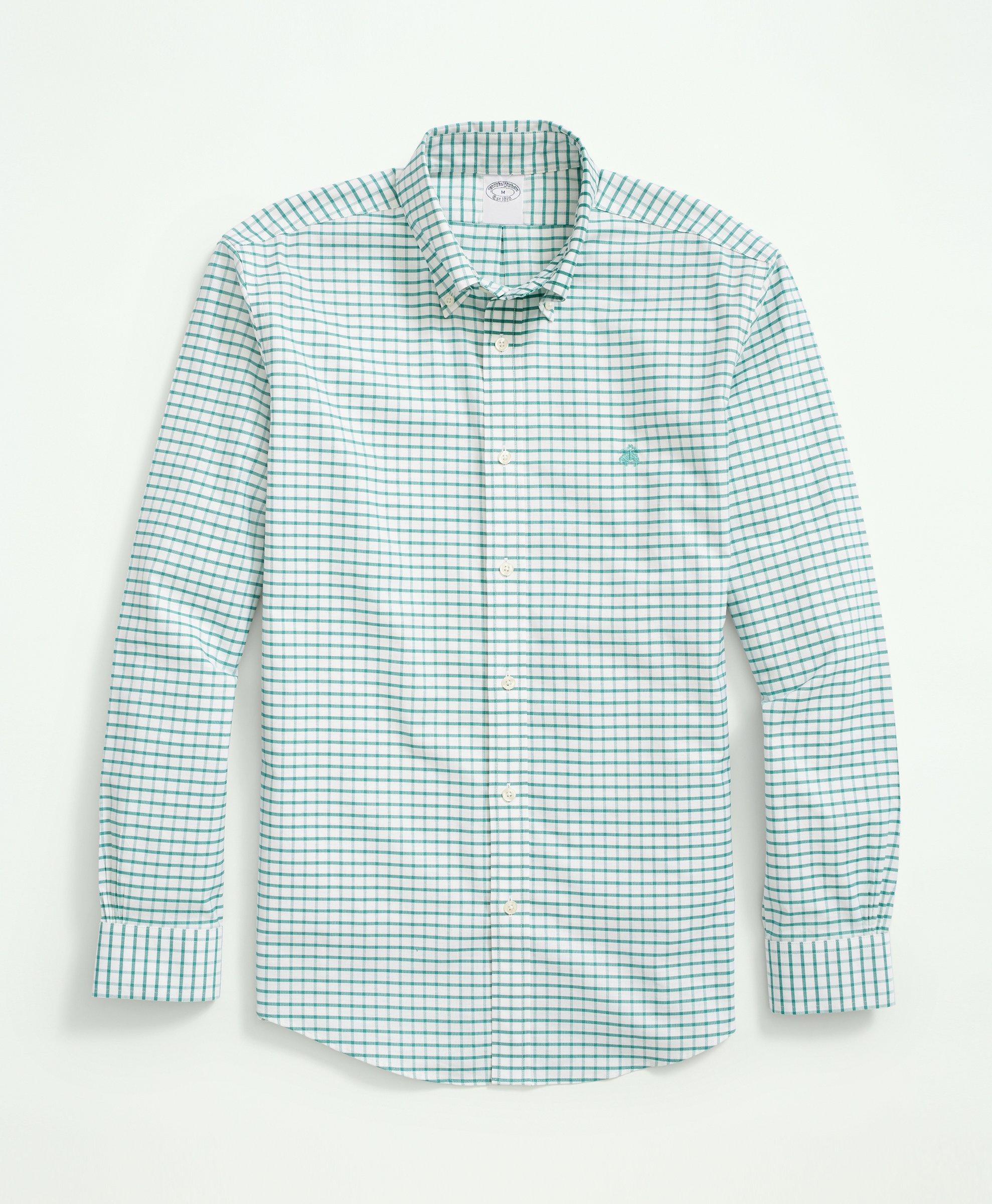 Big & Tall Non-Iron Oxford Button-Down Collar Sport Shirt