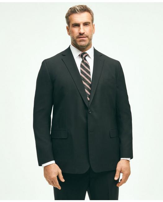 Brooks Brothers Explorer Collection Big & Tall Suit Jacket | Black | Size 50 Xlong