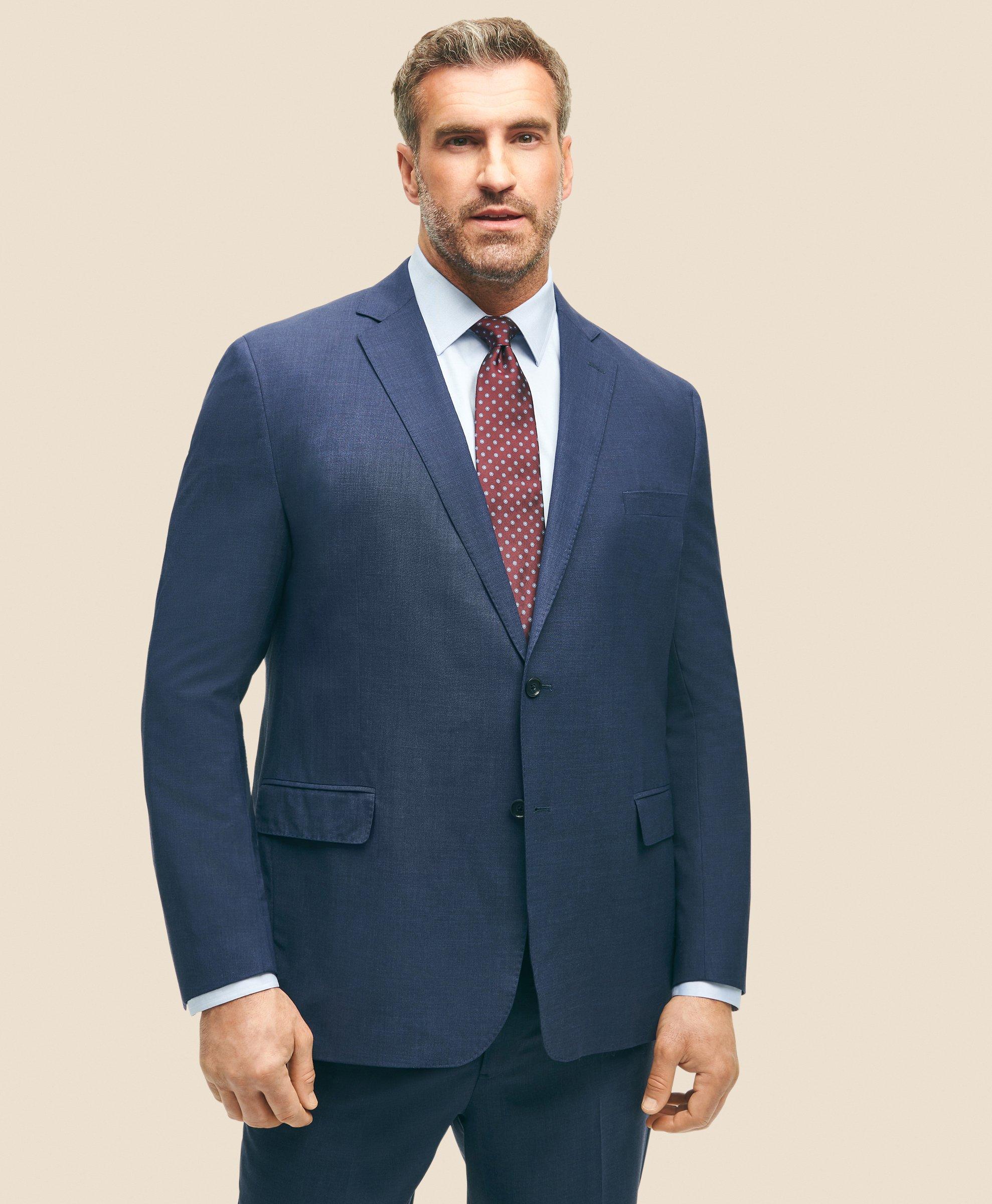 Brooks Brothers Explorer Collection Big & Tall Suit Jacket In Navy