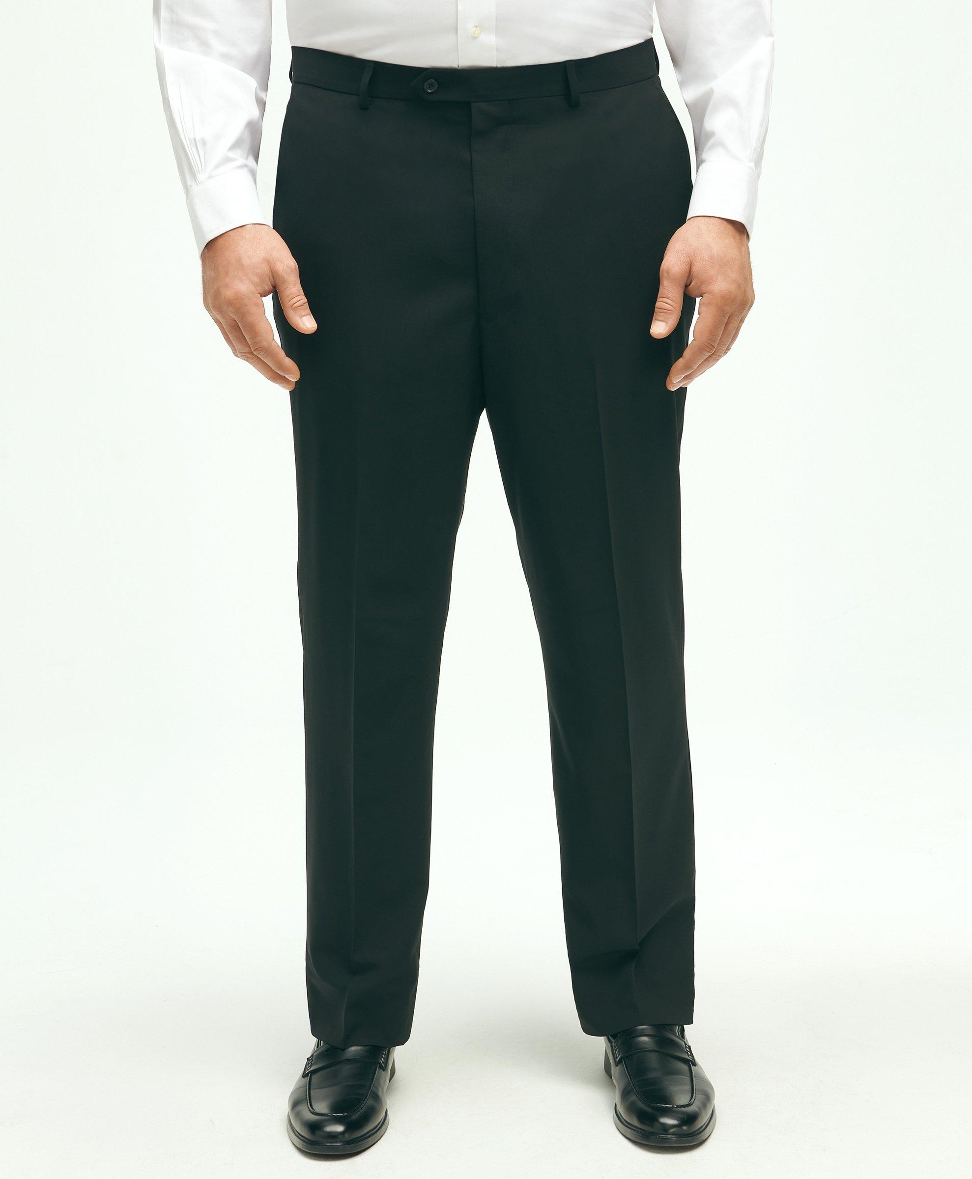 Brooks Brothers Explorer Collection Big & Tall Suit Pant | Black | Size 54 30
