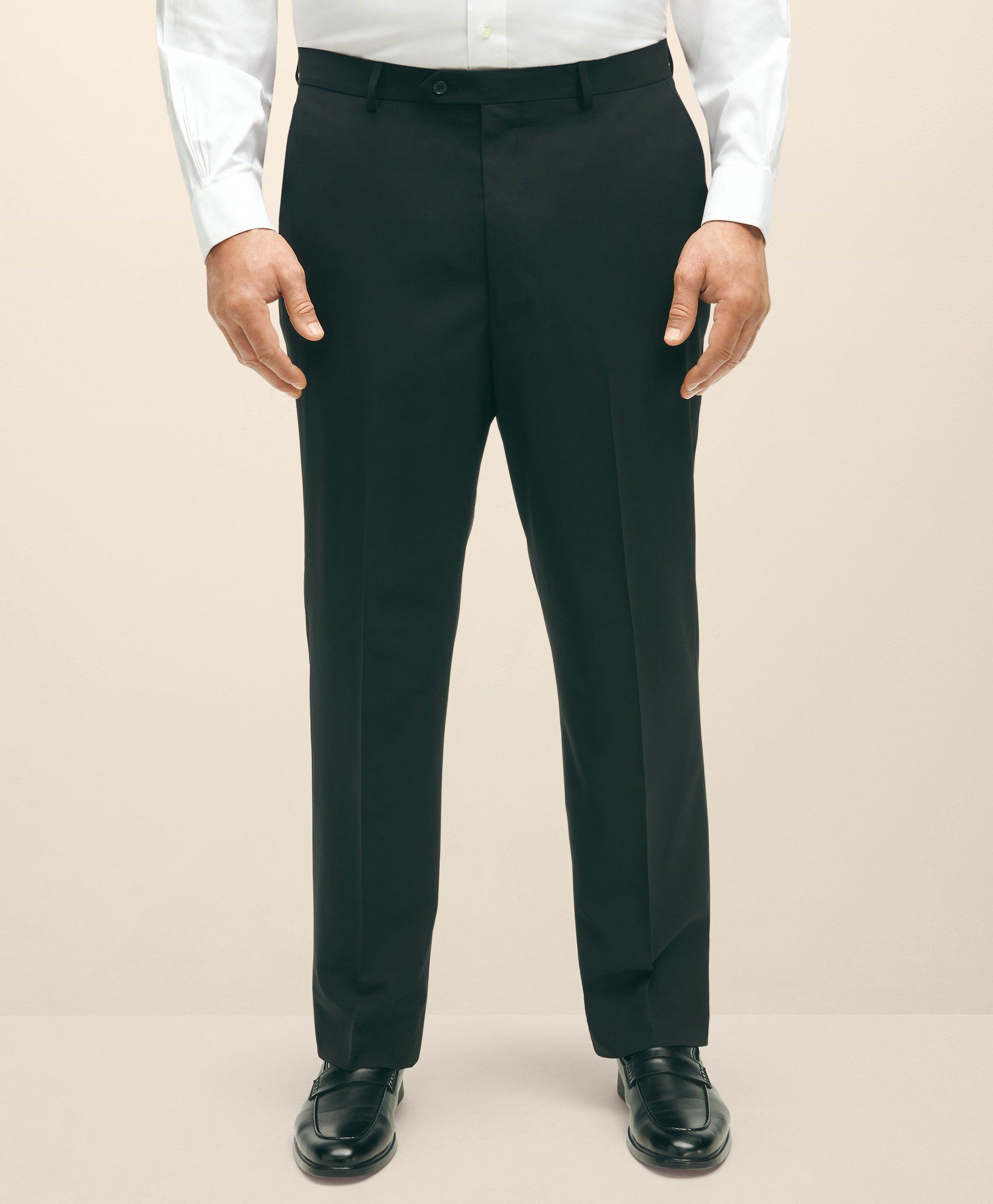 Brooks Brothers Explorer Collection Big & Tall Suit Pant | Black | Size 54 30