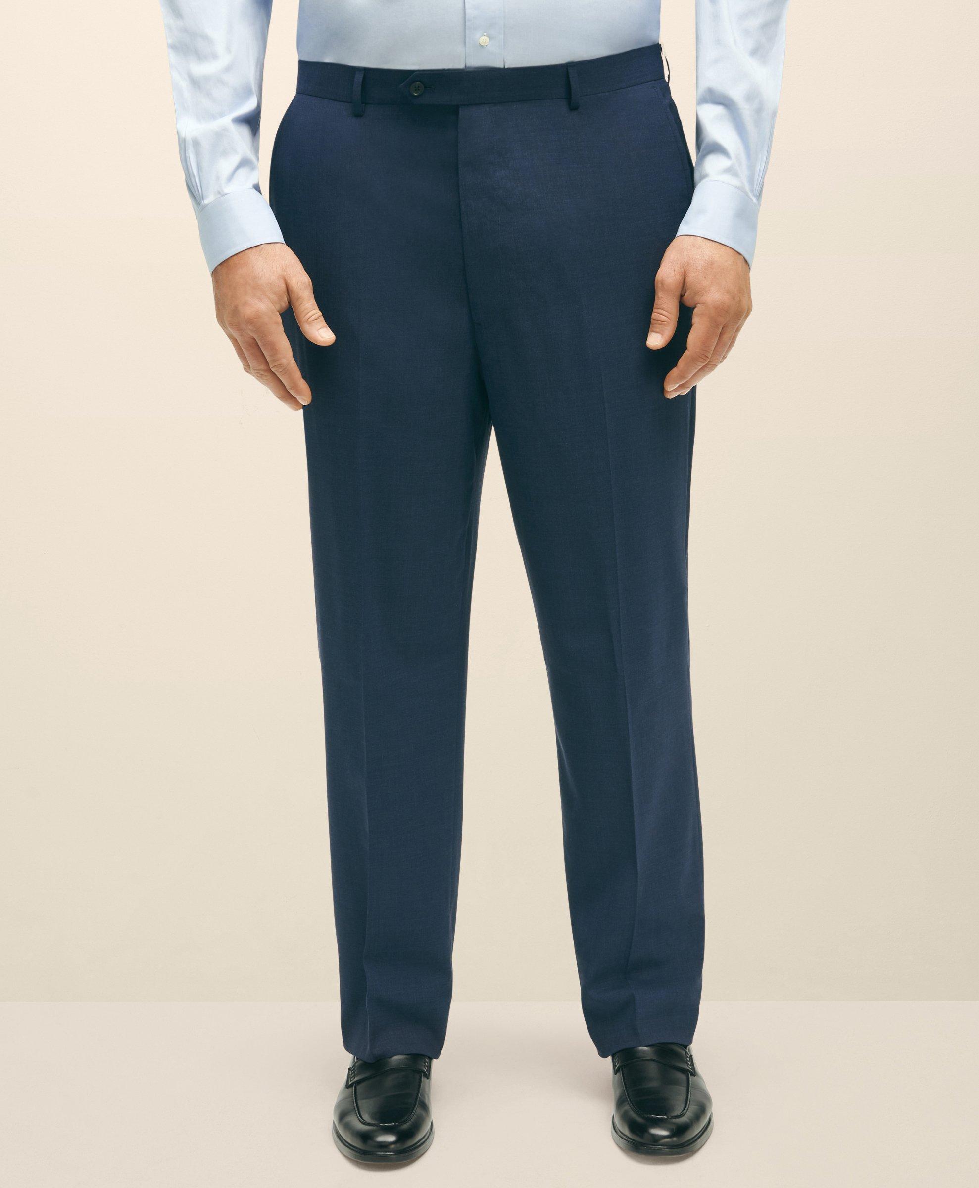 Brooks Brothers Explorer Collection Big & Tall Suit Pant In Navy