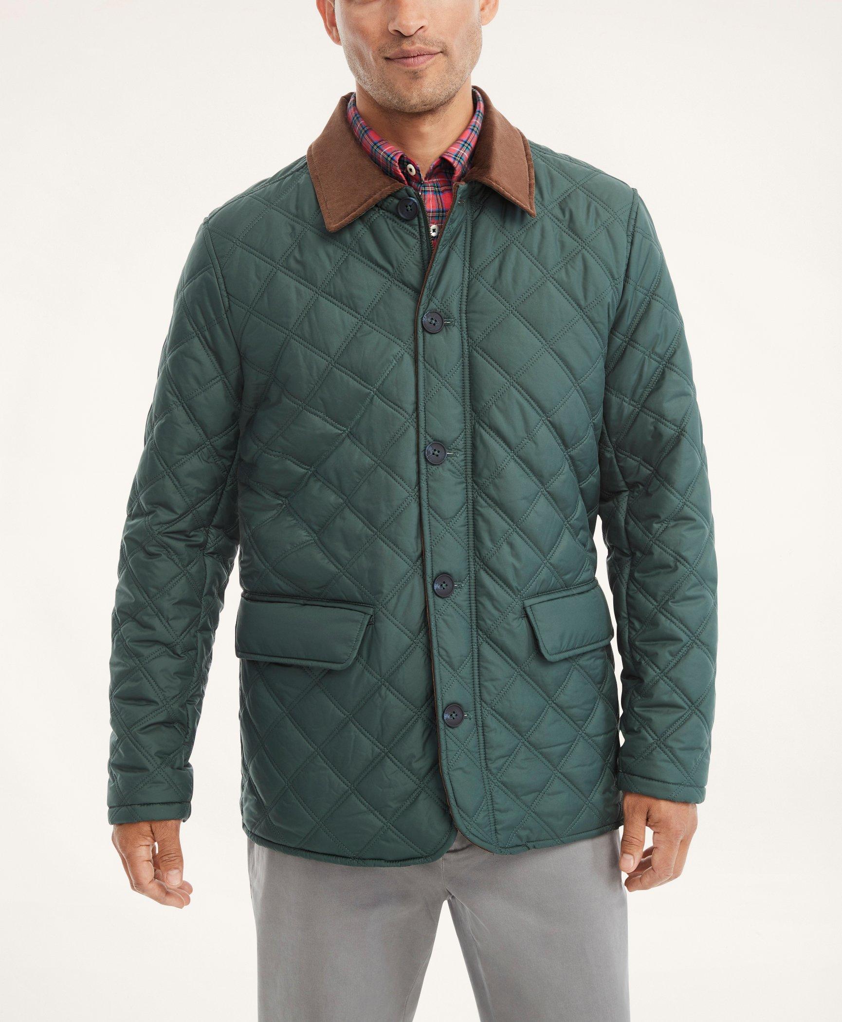 Green Quilted Jackets | Brooks Brothers