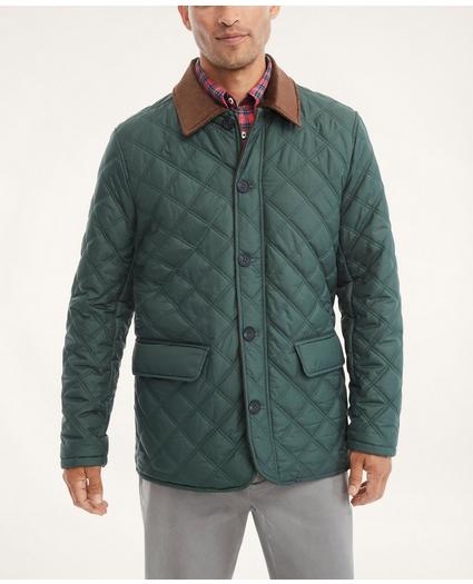 Big & Tall Diamond Quilted Jacket