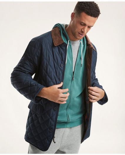Big & Tall Quilted Walking Coat