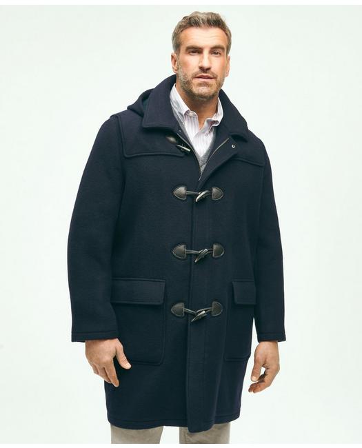 Brooks Brothers Big & Tall Classic Wool Duffle Coat | Navy | Size 5x