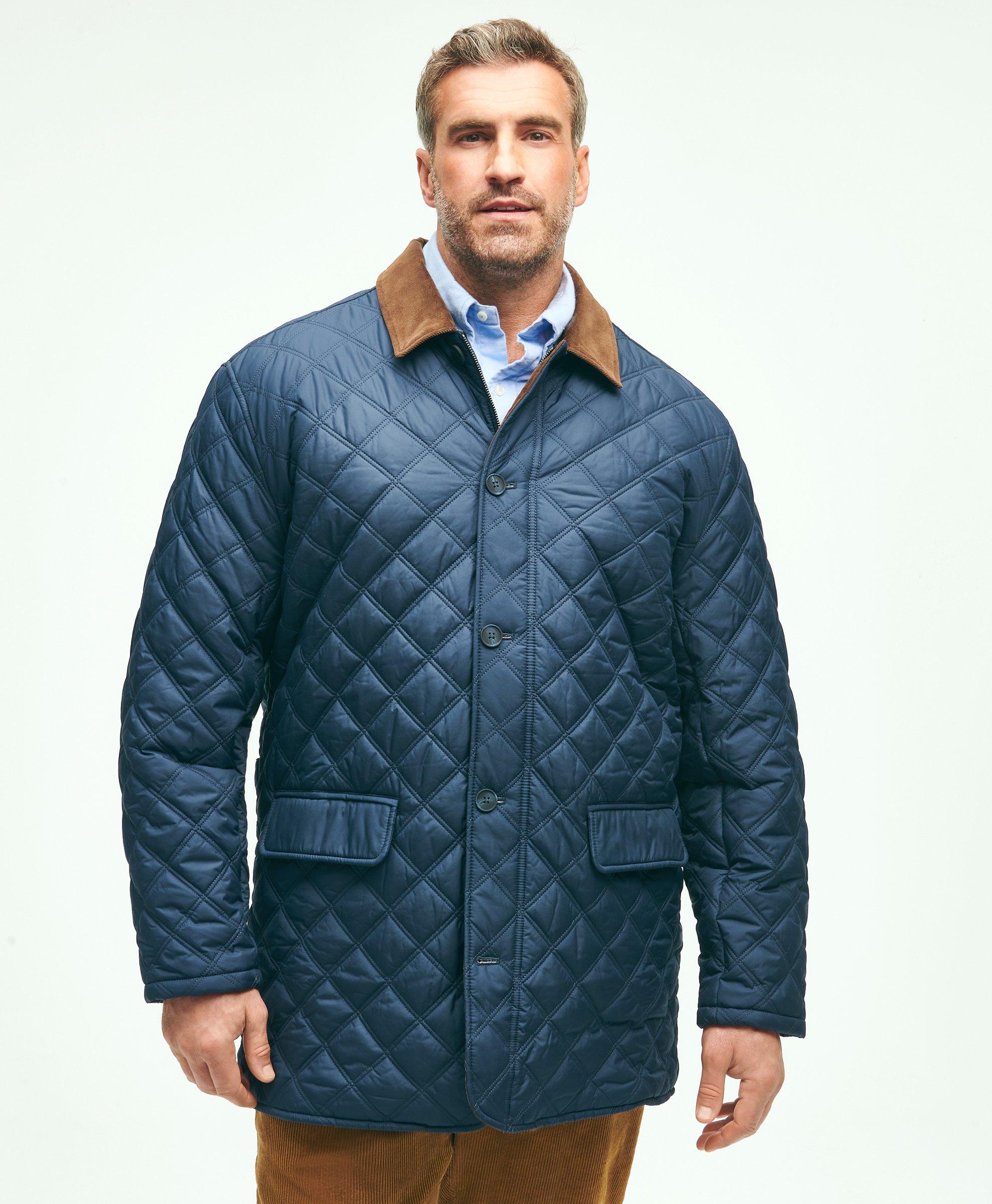 Quilted walking sale coat