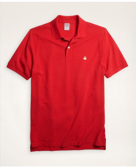 Brooks Brothers Golden Fleece Big & Tall Stretch Supima Polo Shirt | Red | Size 3x